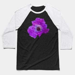 Purple rock flower Baseball T-Shirt